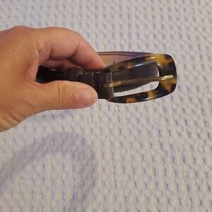 Nordstrom Genuine Italian Calfskin #5662  Brown Belt Size L